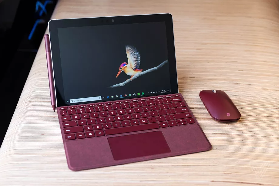 Microsoft’s Surface Go tablet has a 10-inch screen and starts at $399